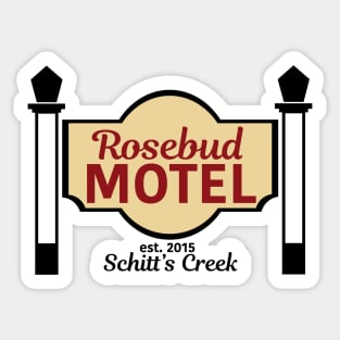 Rosebud Motel Schitts Creek Sticker